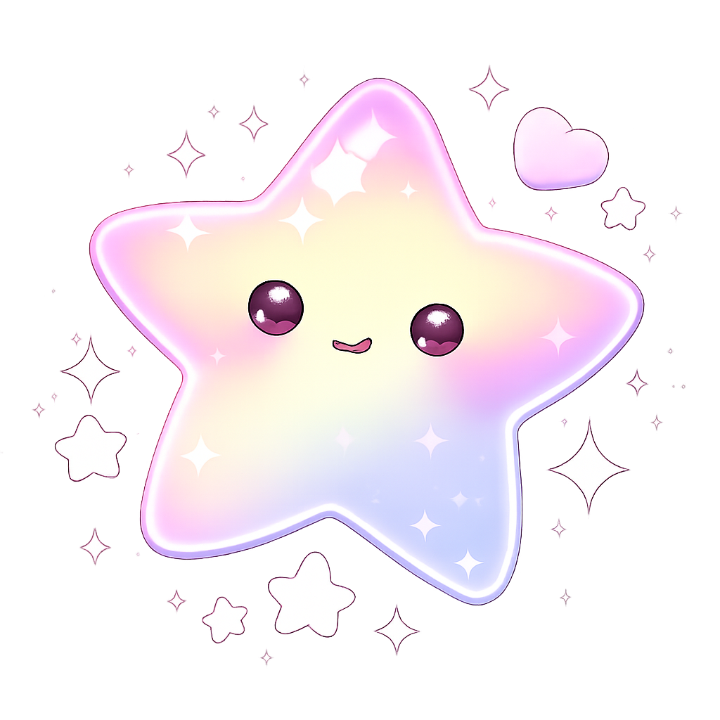 Pastel magic star